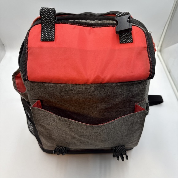 BACKPACK Columbia Insulated  Cooler Ice Chest Gray & Black Excellent Condition - Picture 6 of 11